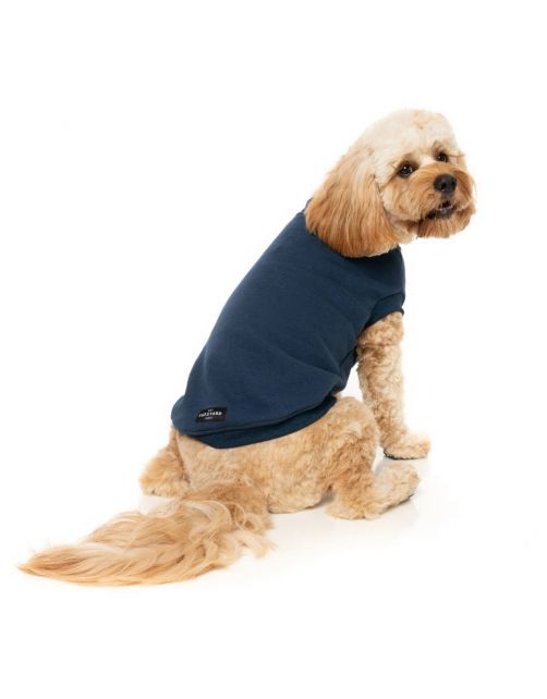 Fuzzyard Zoomies Hoodie Navy - Hondenkleding