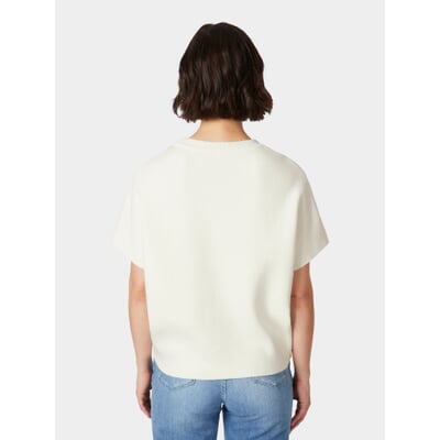 Damen-Strickshirt, Offwhite