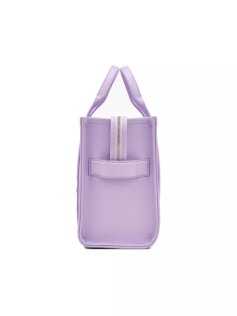 MARC JACOBS Ledertasche - Tote Bag THE MEDIUM TOTE LEATHER lila