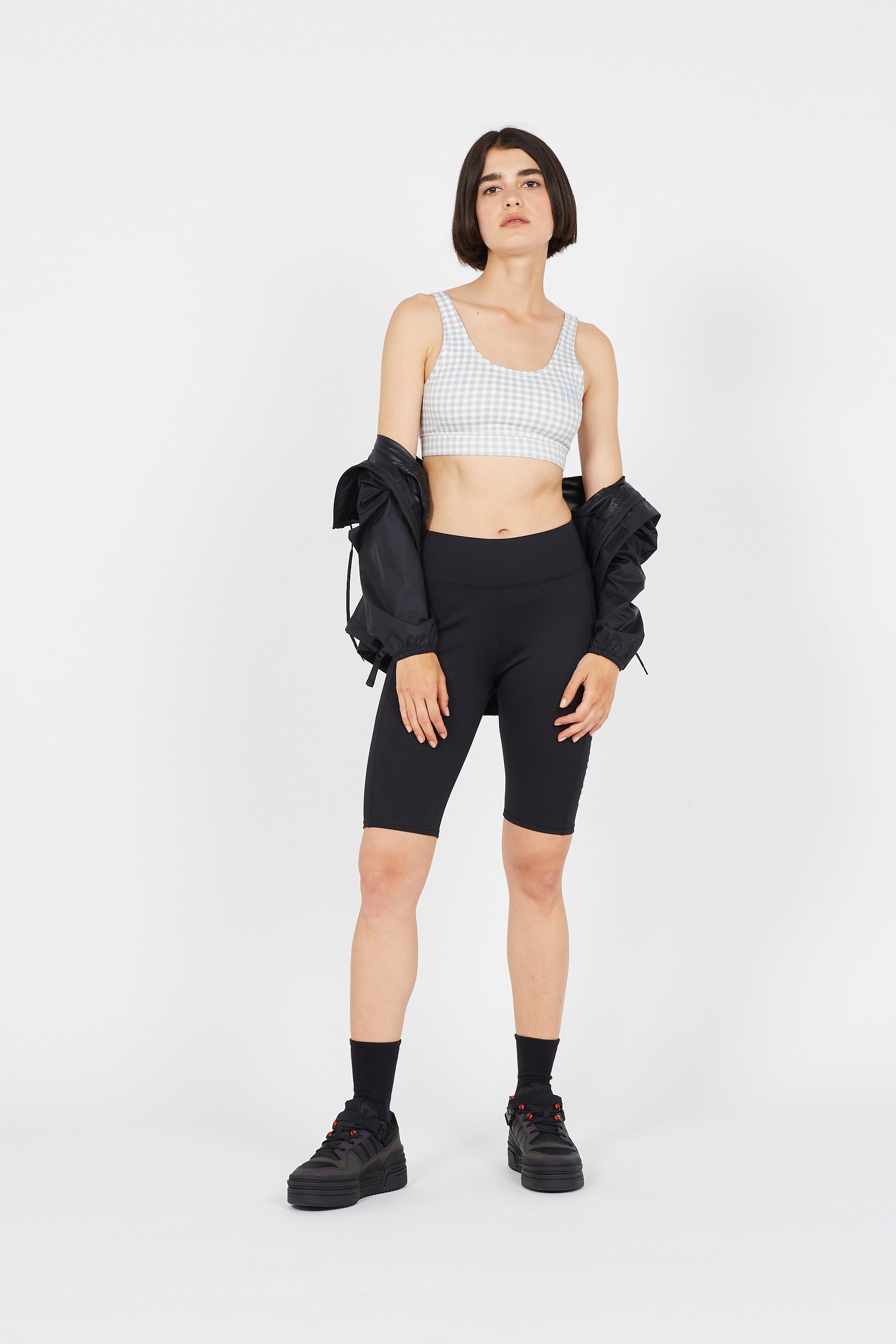 VANS Crop top MIXED UP GINGHAM BRALET Multicolore