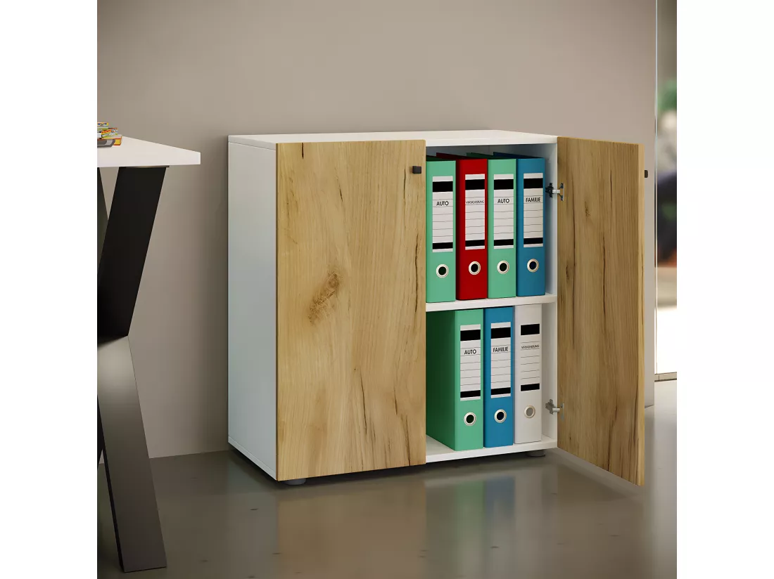 Armoire de bureau Armoire à dossiers Lona 2x