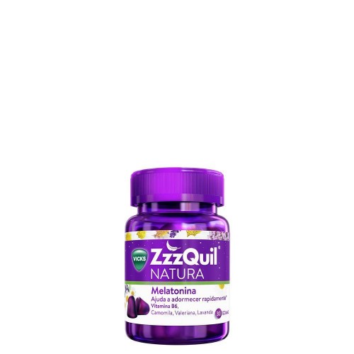 ZzzQuil Natura Melatonina 30 gomas