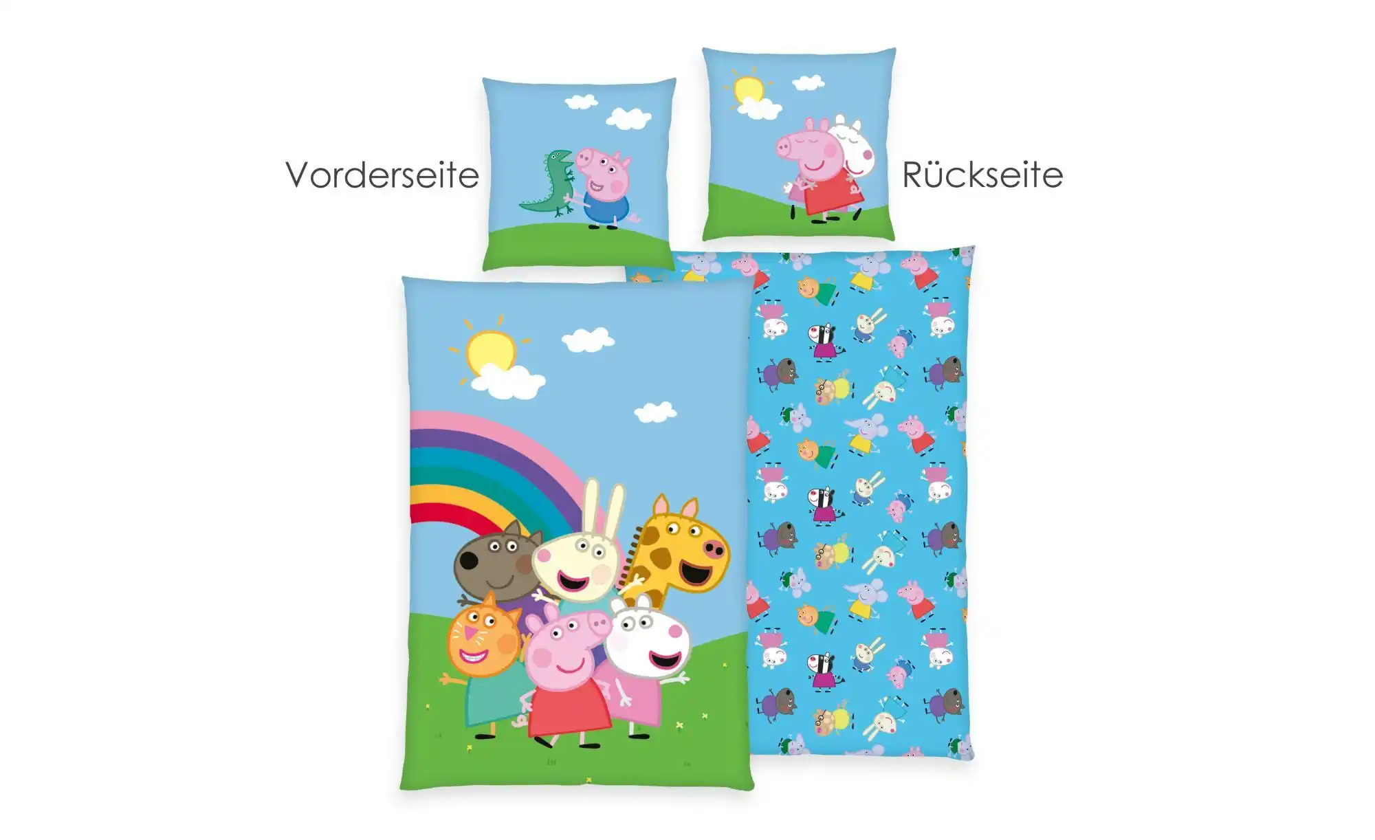 Bettwäsche-Set Peppa Wutz