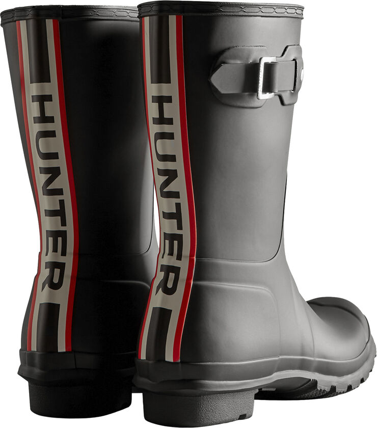 Hunter WOMENS ORIGINAL SHORT HUNTER TRI COLOUR Black
