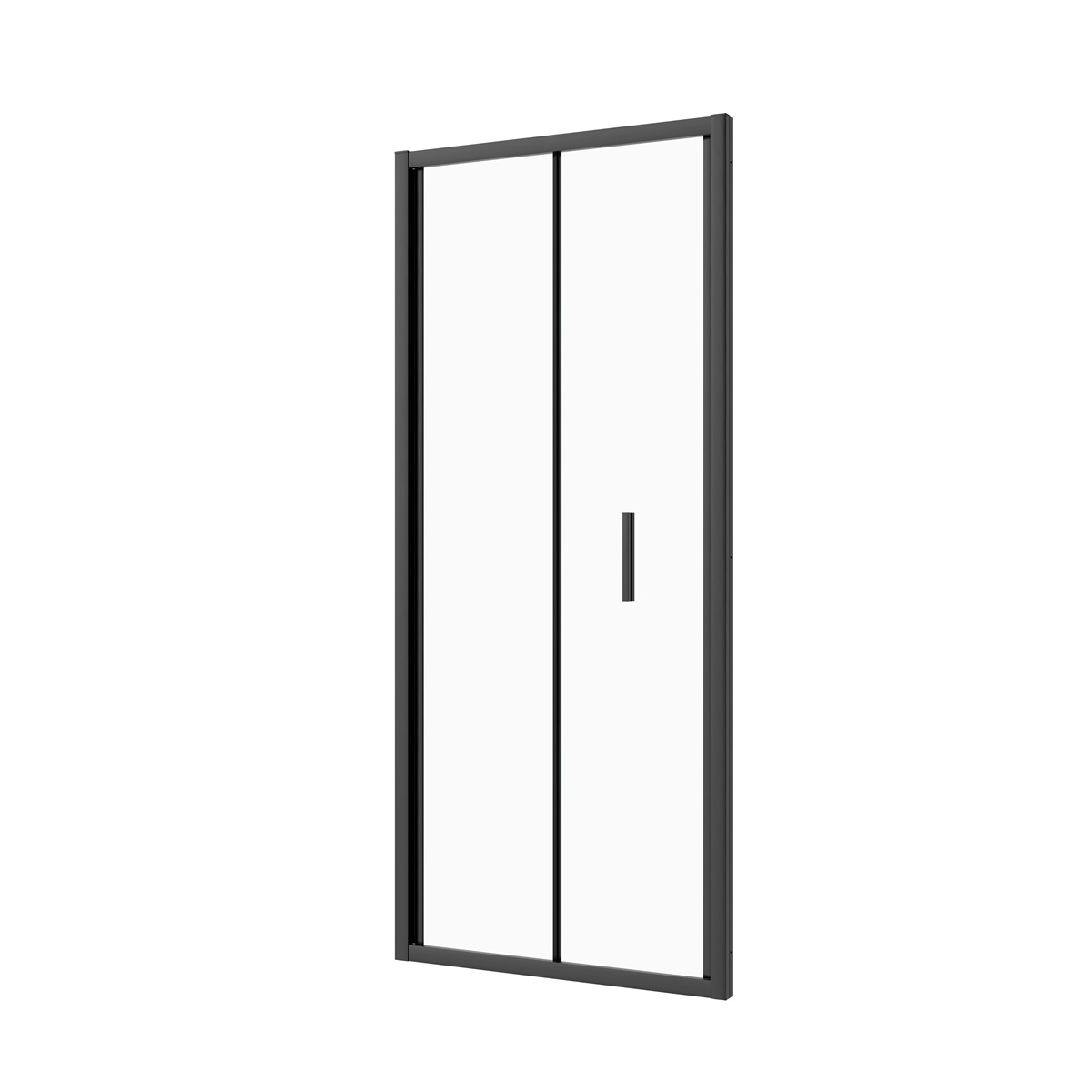 Badstuber Baso vouwdeur 100cm zwart mat