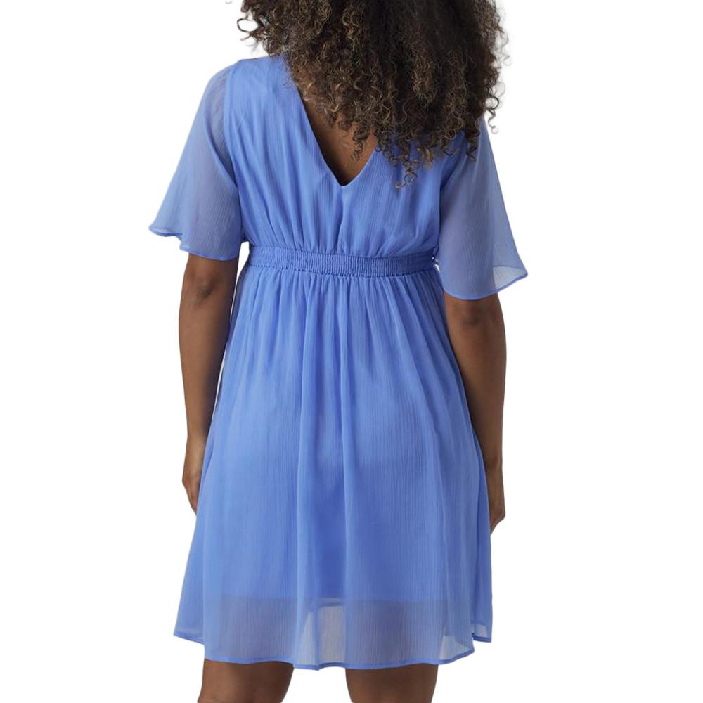 Vero Moda Maternity Robe de Grossesse Bleu Femme Vero Moda Marternity Exp