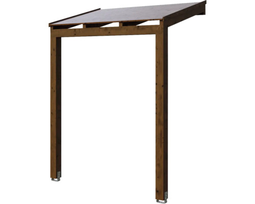 SKAN houten luifel Prerow notenhout 203x128 cm