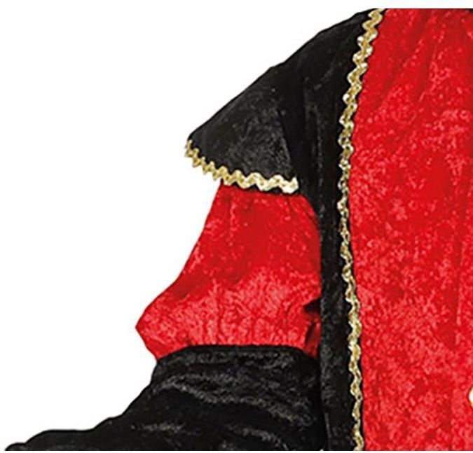 Fiestas Guirca - Pietenpak - Zwart/Rood - Kinderen - Welkom Sinterklaas