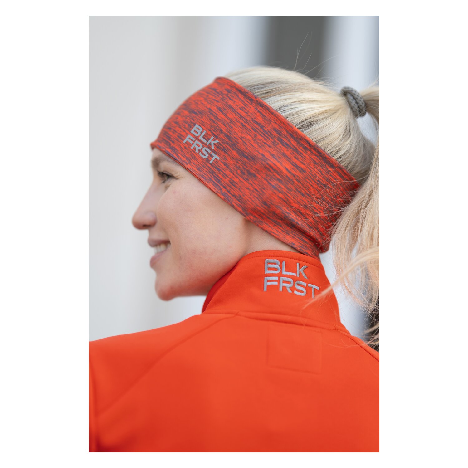 black forest Fleecejacke  - red orange