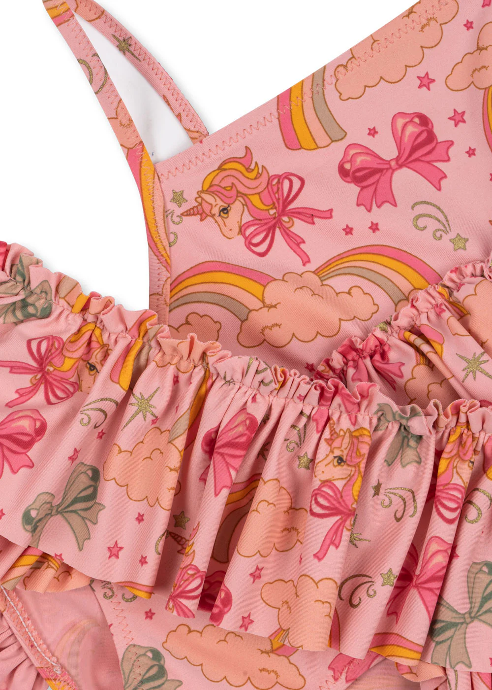 Manuca bikini - rainbow bow - 12M