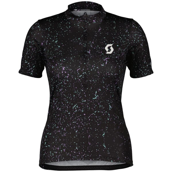 Maillot vélo SCOTT JERSEY W'S GRAVEL CONTESSA SIGN. SS BLACK/WHITE