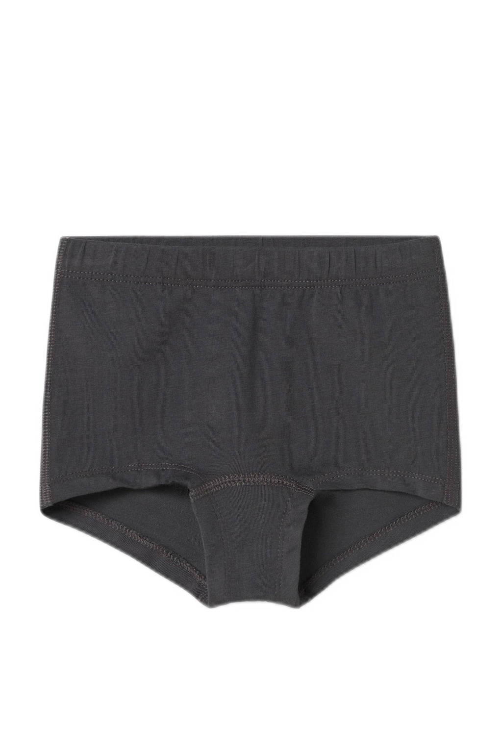 short - set van 3 roze/donkergrijs
