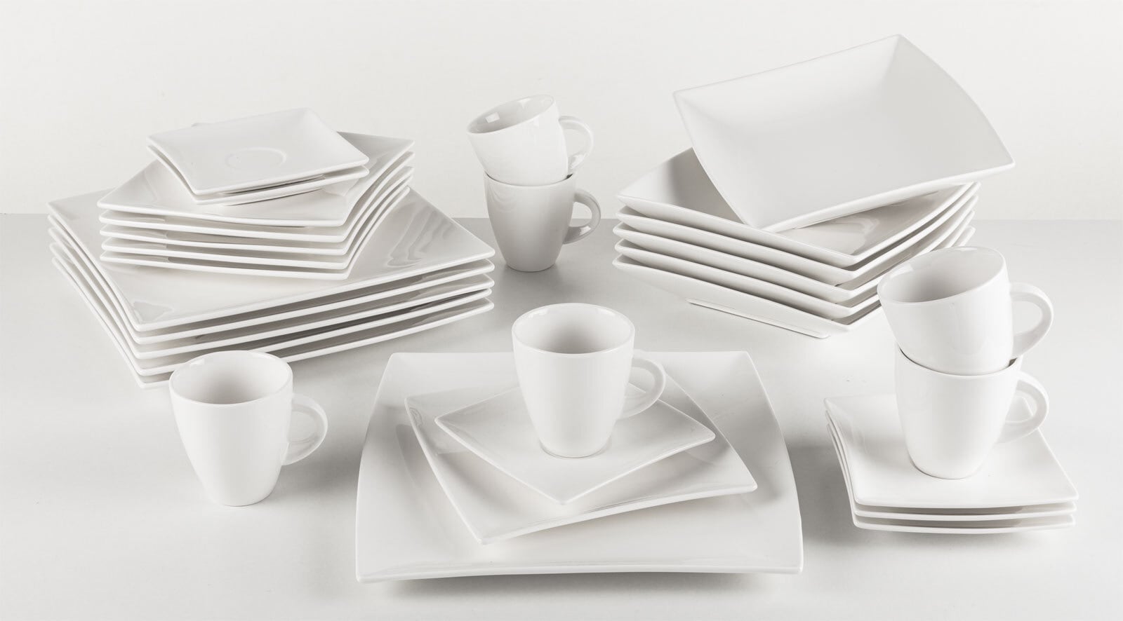 MAXWELL & WILLIAMS Kombiservice EAST MEETS WEST 30-teilig weiß