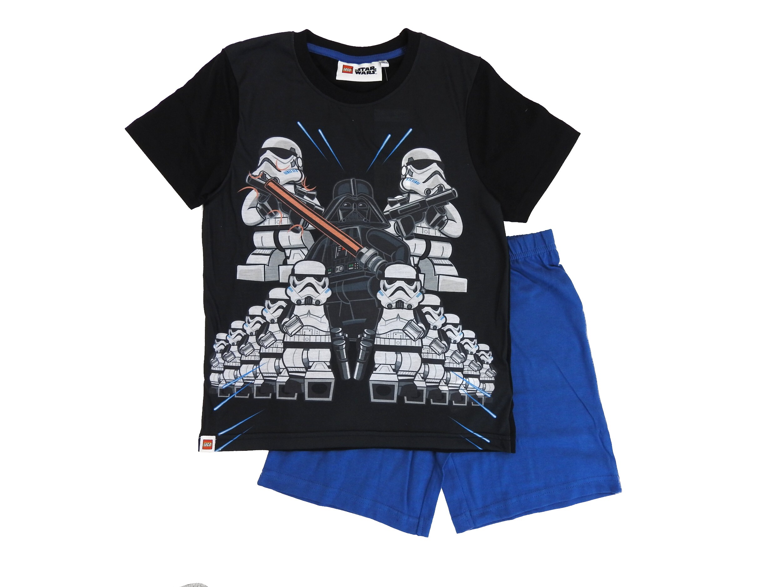Lego Star Wars Schlafanzug kurz Trooper Schwarz