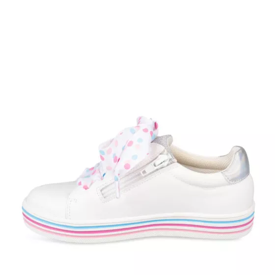 Baskets BLANC LOVELY SKULL