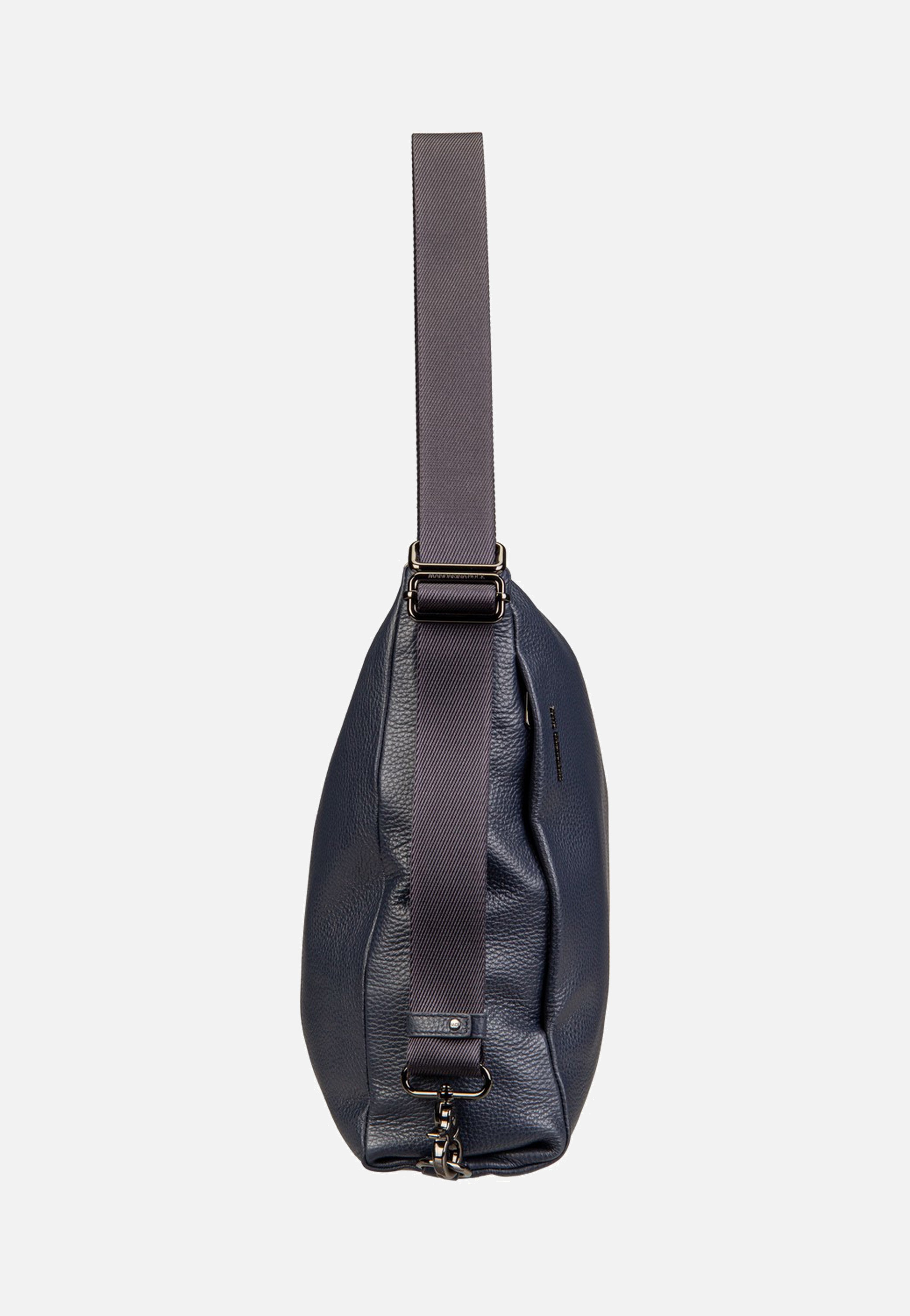 Mellow Leather Hobo FZT72 Dress Blue - Rucksack