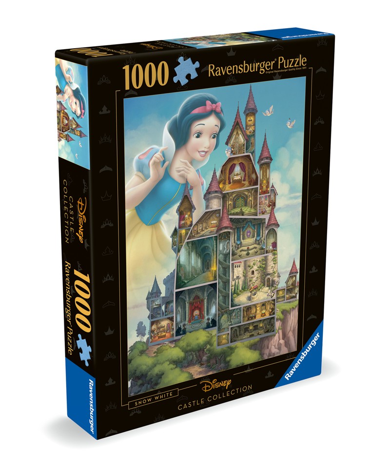 Ravensburger - Puslespil Disney Castles Snow White 1000 brikker