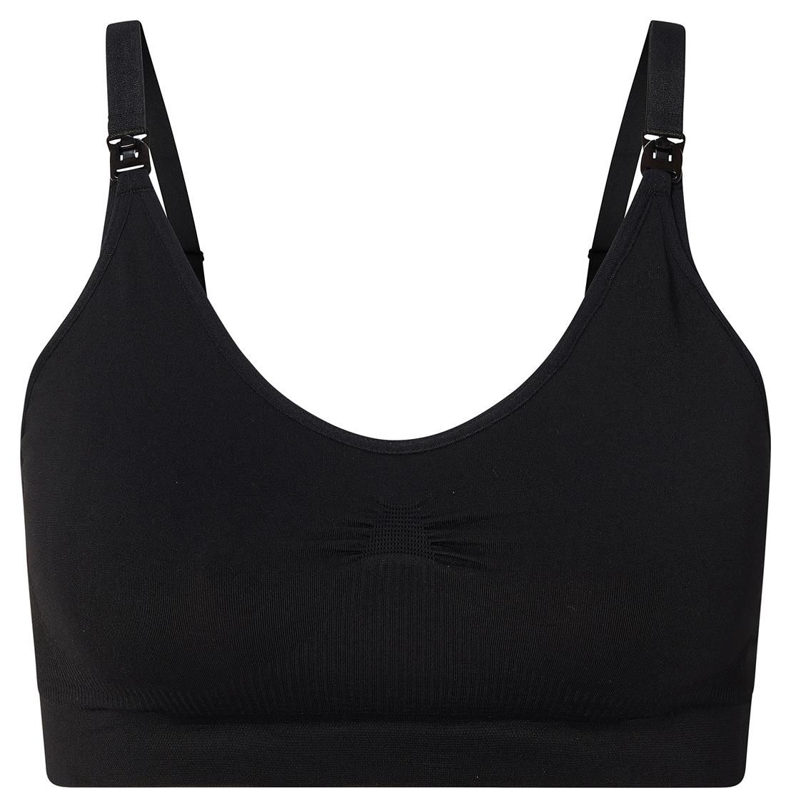 Noppies Maternity Naadloze voedingsbh Hura Sensil Breeze - Black