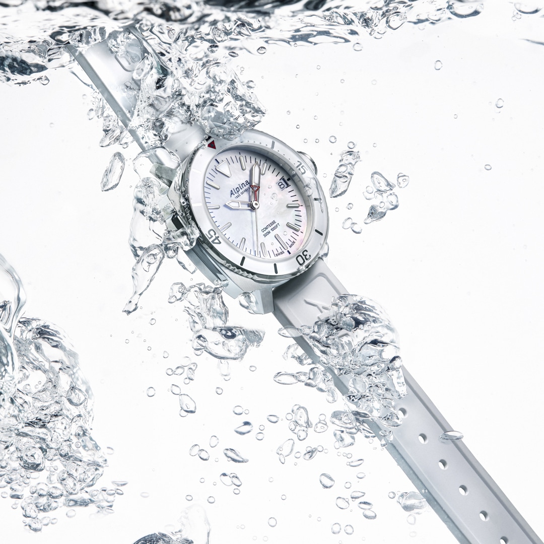 Alpina Seastrong Diver Comtesse Quartz