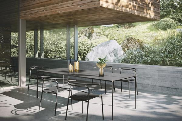 Novo tuintafel 90x240 zwart