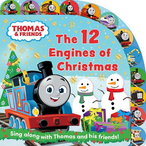 Thomas & Friends: The 12 Engines of Christmas (Board book)
