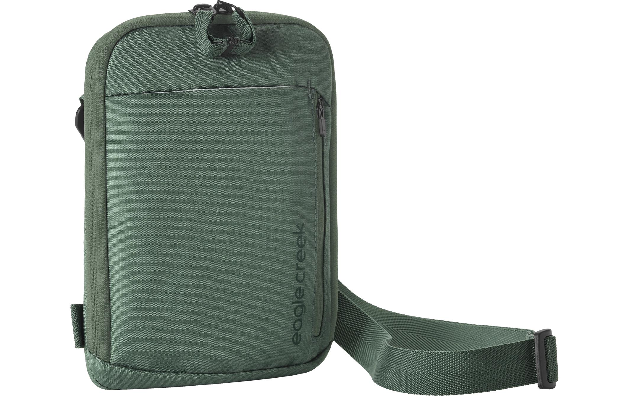 Stash RFID Crossbody Bag DunkelgrünSicherheitstasche