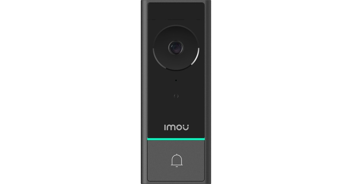 ImouDB60 Kit deurbel  (Incl. DS21 | 5MP | Werkt op accu | IP65 weerbestendig | Persoonsdetectie )