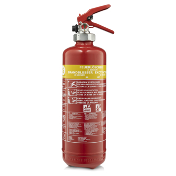 Smartwares Vetbrandblusser VB2 2 liter Brandklasse AF Inclusief Ophangbeugel