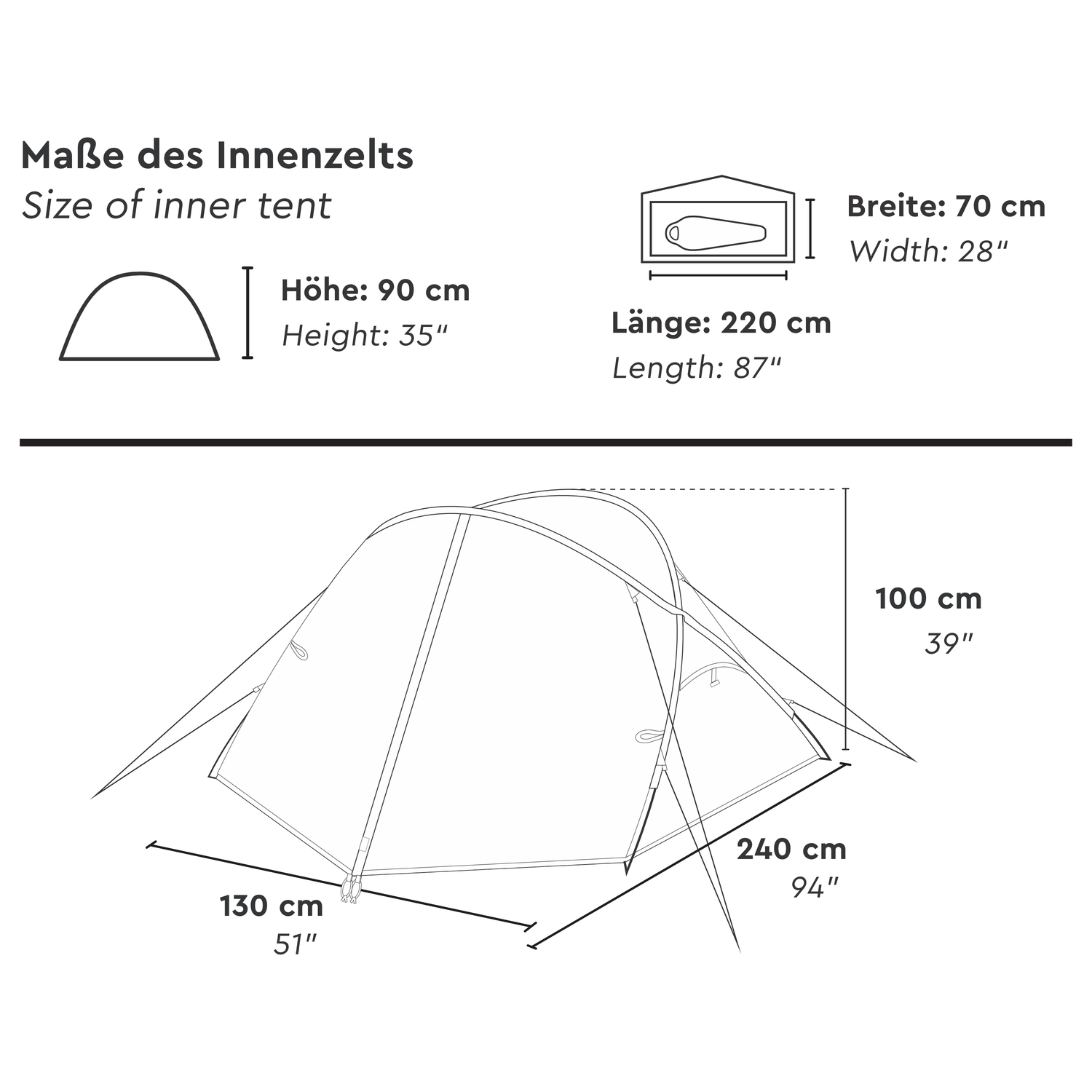 Tambu Andito 1 trekkingtent