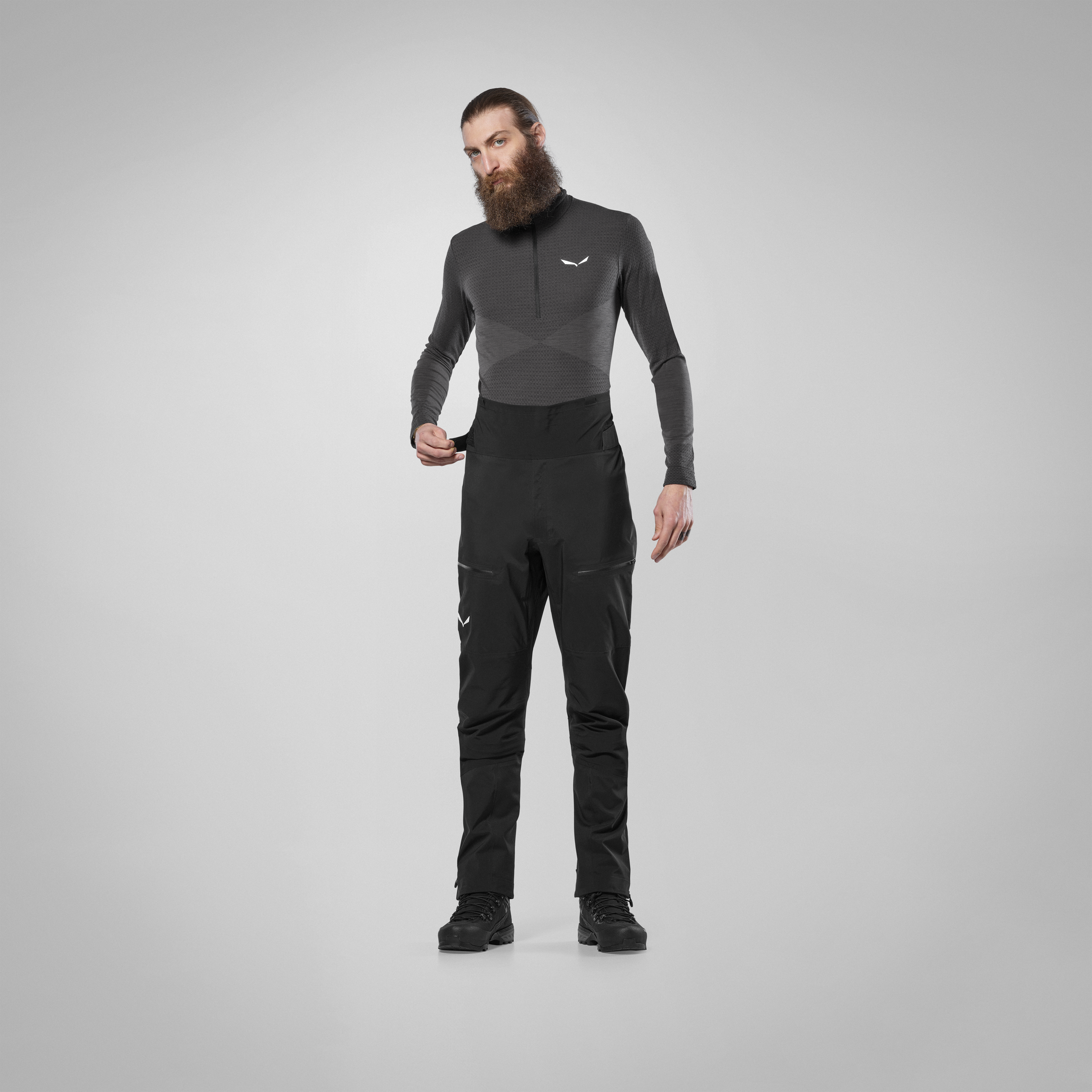 Zebru Responsive Half-Zip T-Shirt Herren