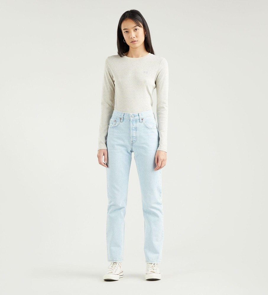 Calça jeans Levi's 501 Original Selvedge Azul Claro