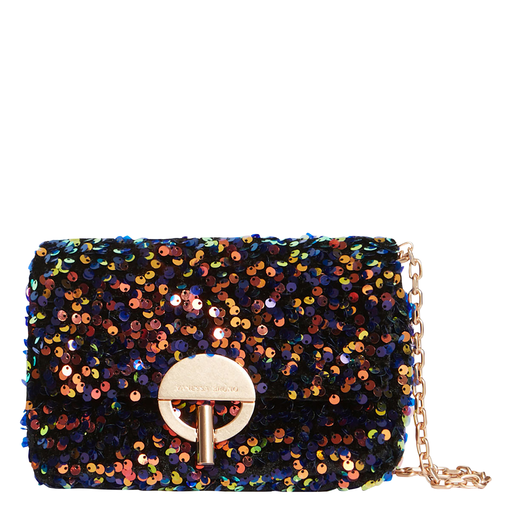 NANO MOON - Petit sac bandoulière à sequins | Multicolore
