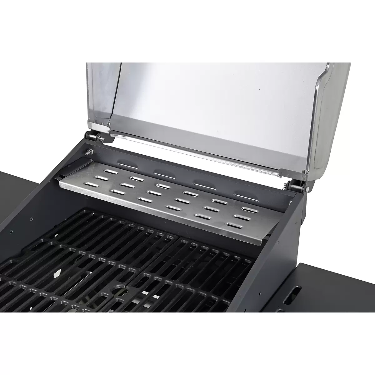 Bedano mit Abdeckhülle BBQ Dragon silber,schwarz
