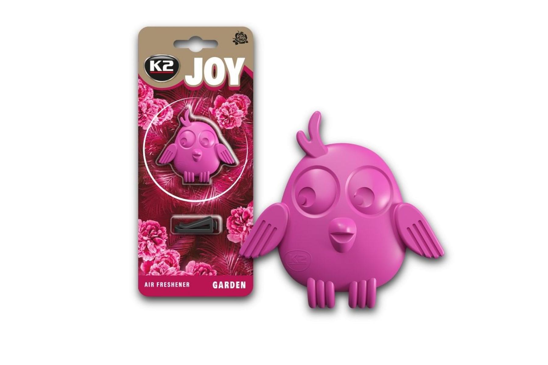K2 JOY GARDEN DESODORISANT AERATEUR OISEAU ROSE