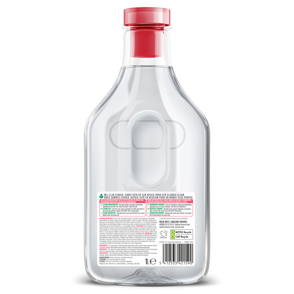 Ecover Allesreiniger Magnolia en Bamboo1 liter