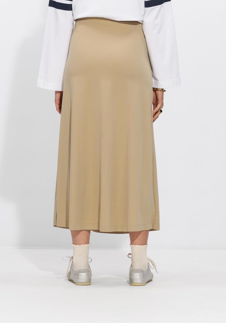 bruine penn & ink maxirok skirt