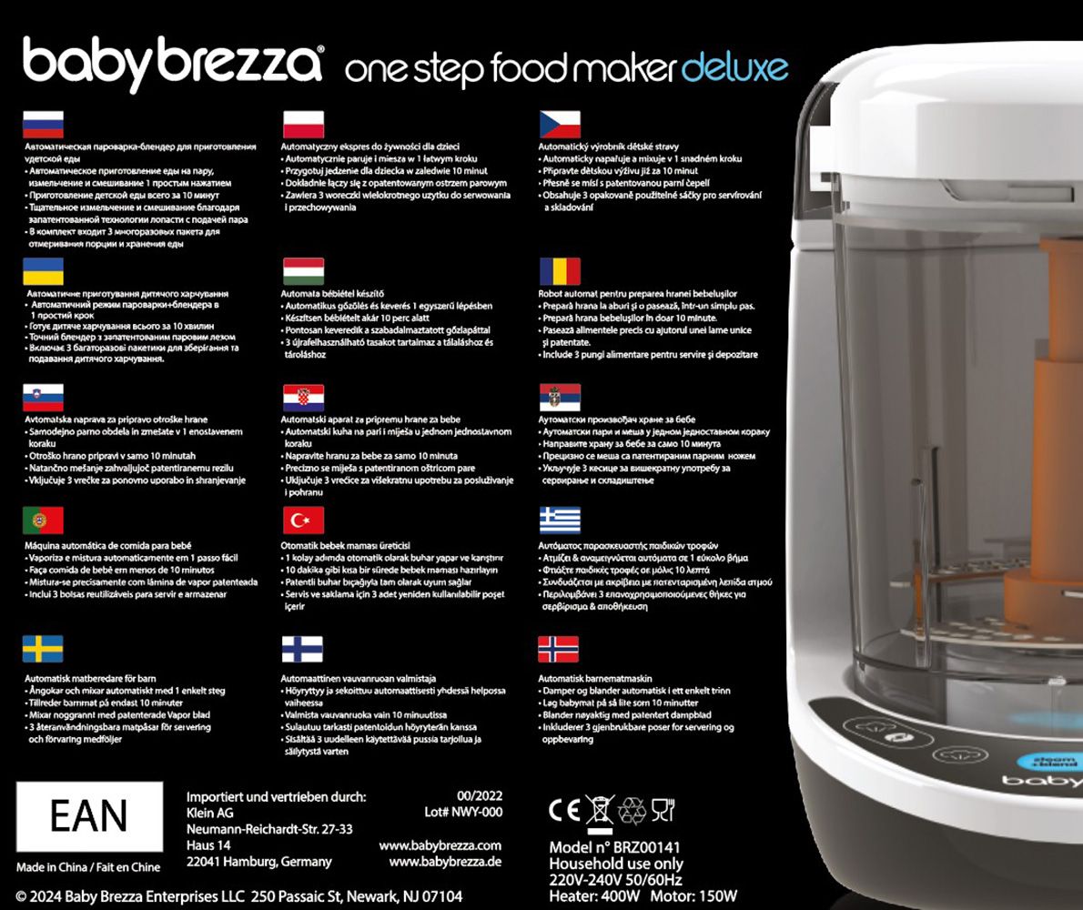 Baby Brezza Food Maker Deluxe