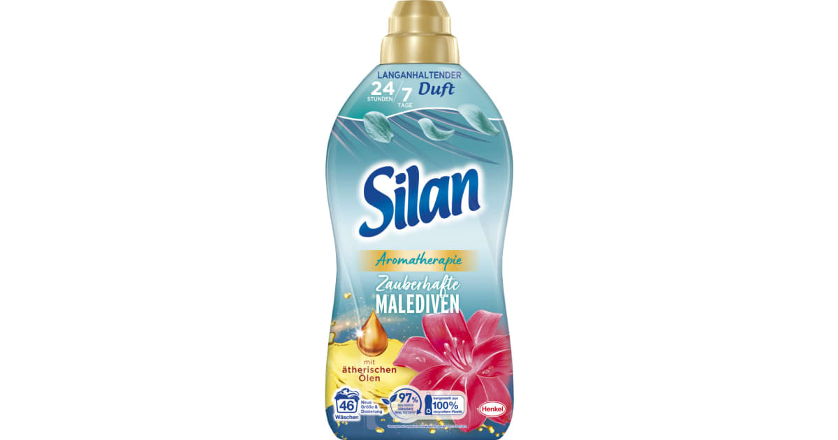 Silan Aromatherapie Malediven 46 Waschgänge
