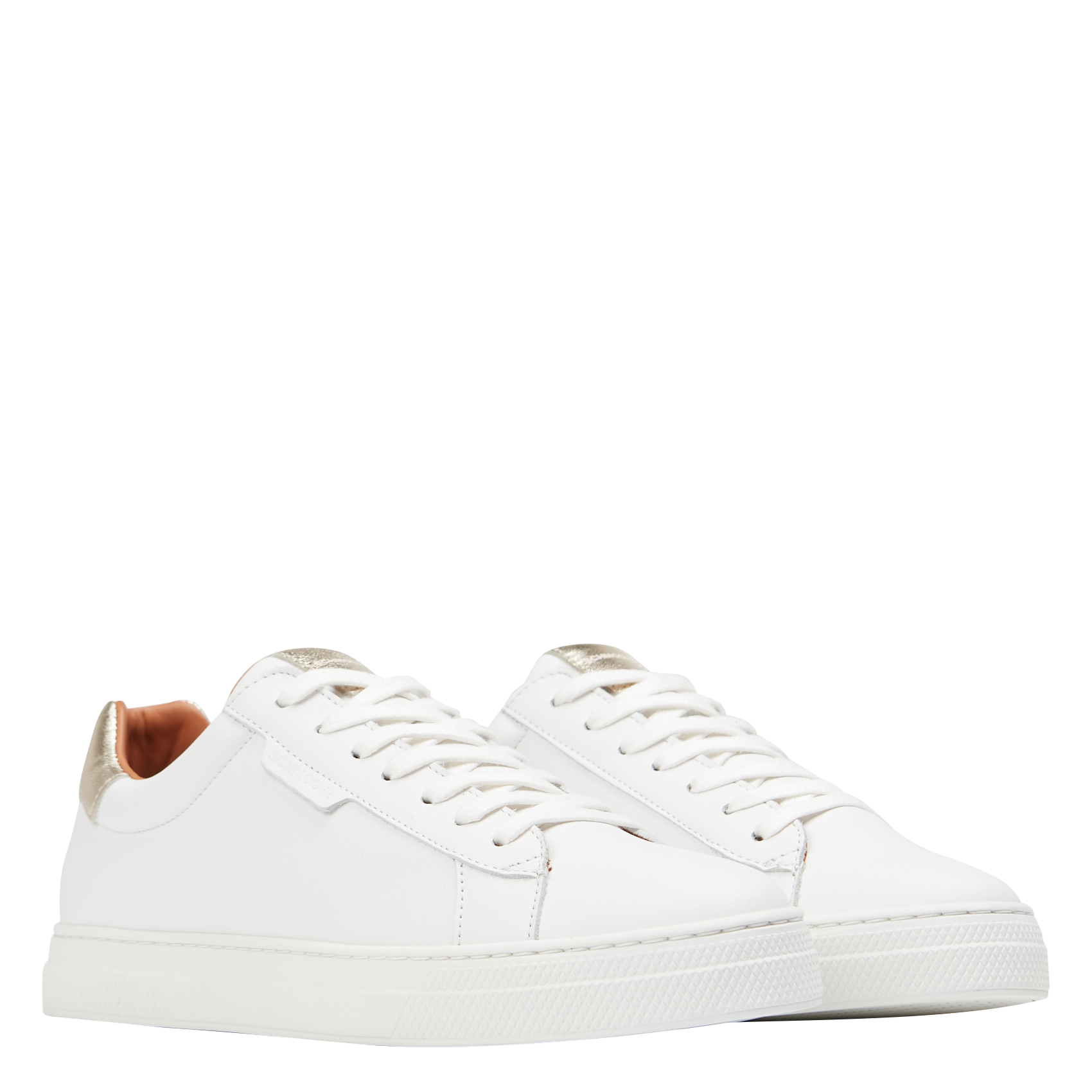 SPARK - Baskets basses en cuir | Blanc