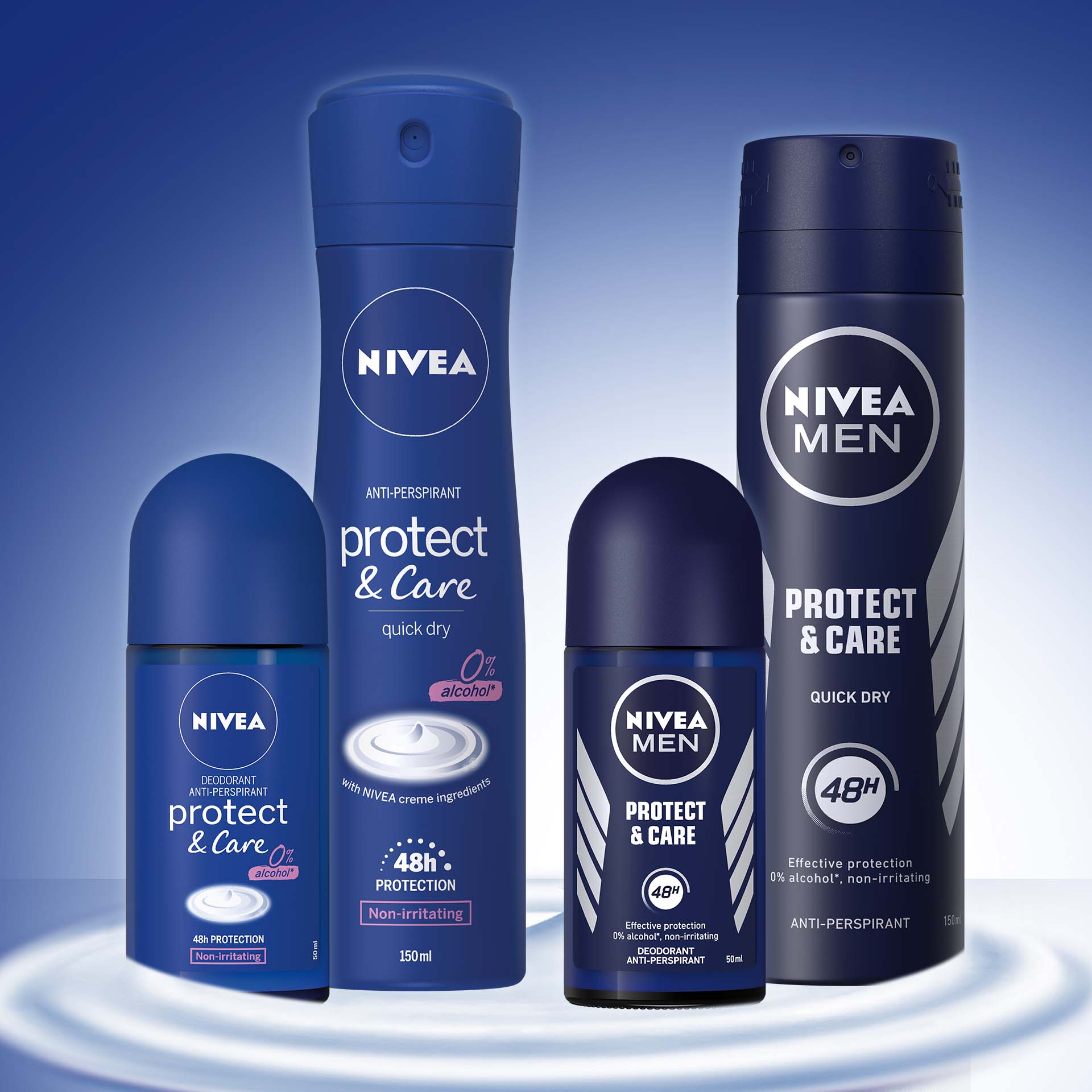 Desodorizante Spray Protect & Care NIVEA MEN 150 ml