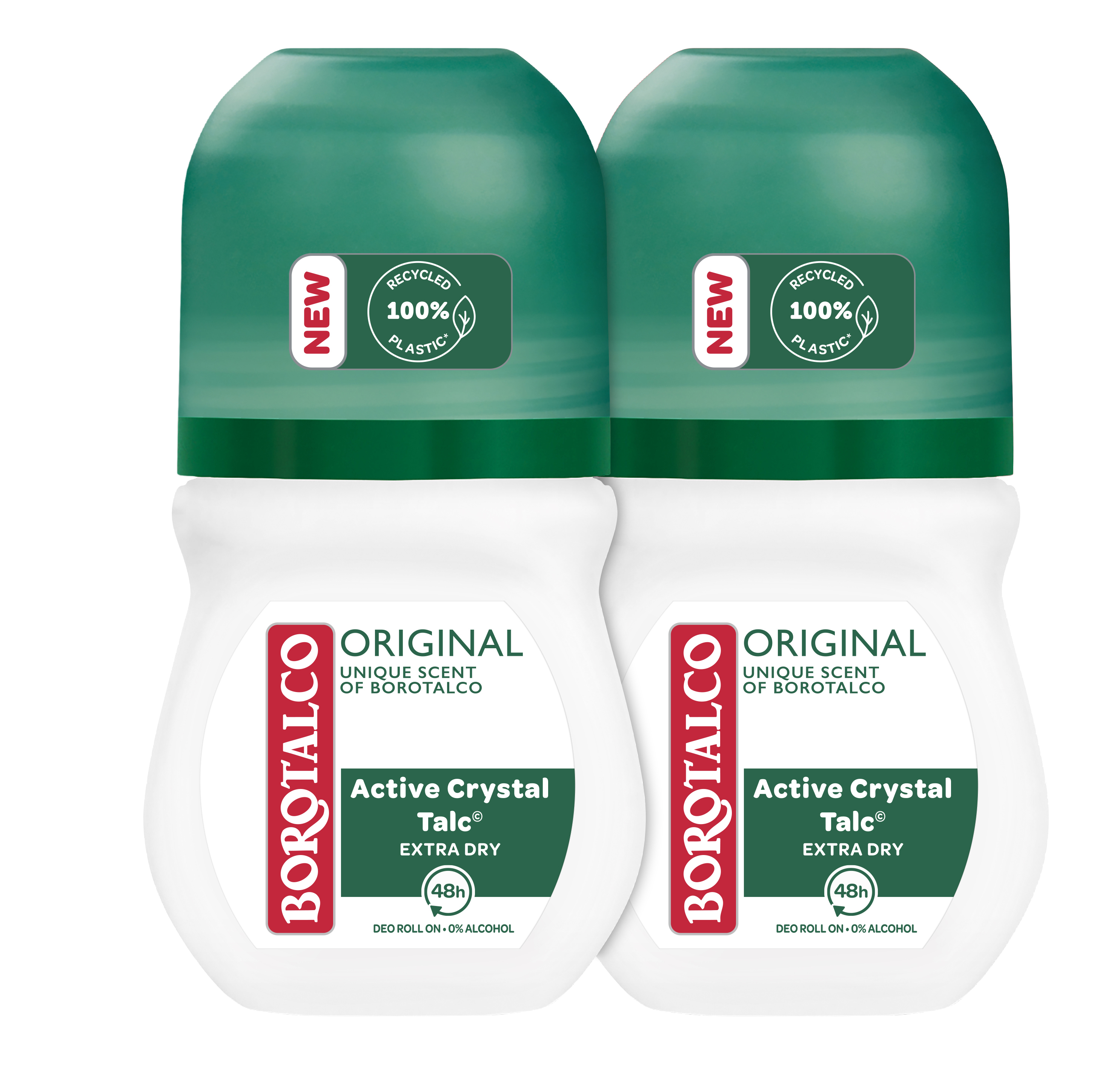 BOROTALCO Deo Original<br>2 × 50 ml, Roll-on, Roll-on