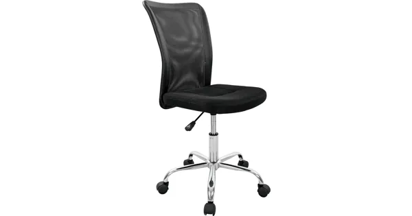 Bürostuhl Mick Mesh Kunstleder schwarz