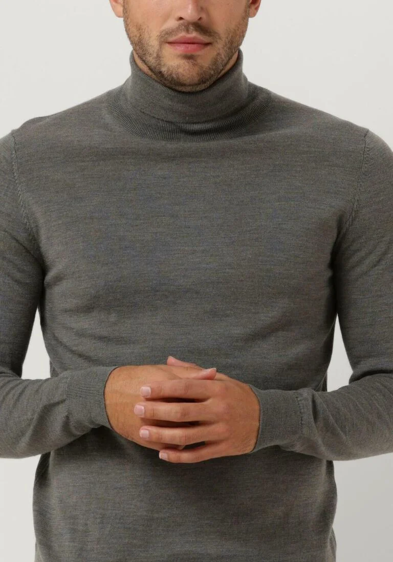 PROFUOMO groene profuomo coltrui pullover roll neck