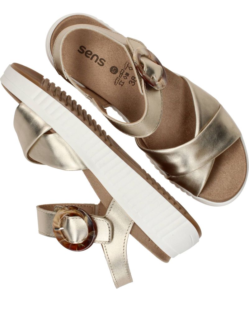 Sens Sandalen Goud Dames