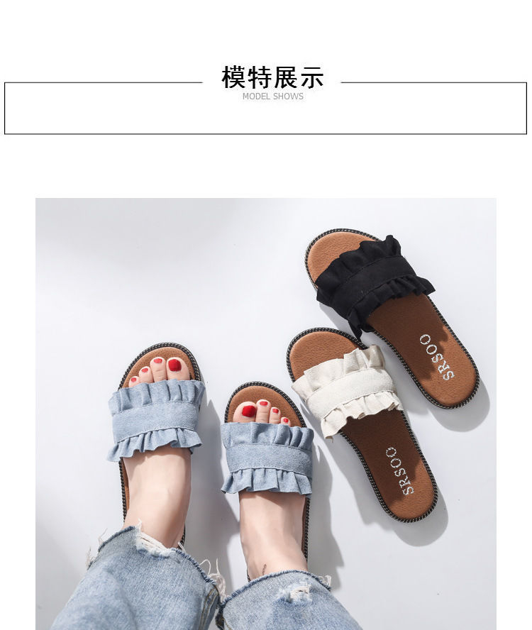 Karlao - Sandalen met ruches