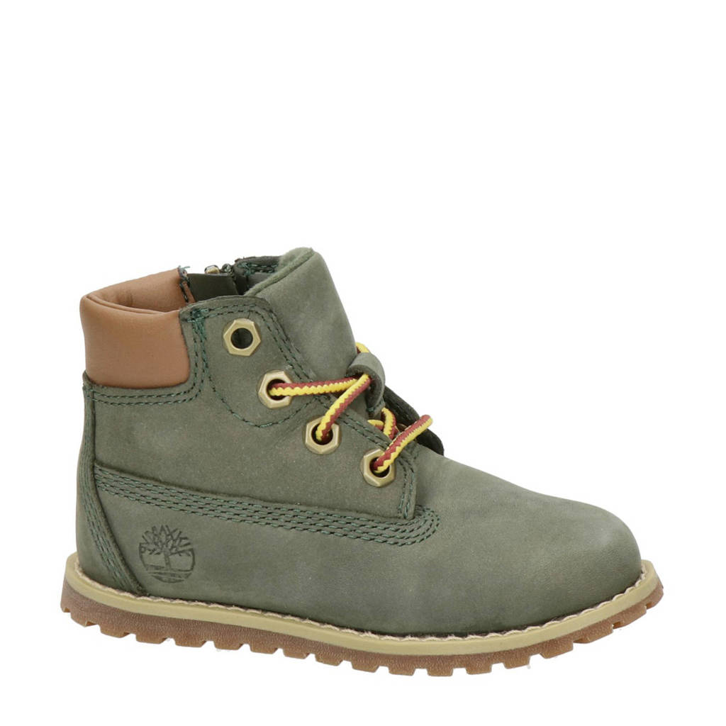 Timberland Pokey Pinenubuck veterboots groen