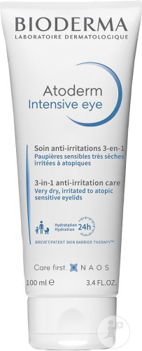 Bioderma Atoderm Intensive Eye Soin Anti-Irritations 3en1 Paupières Sensibles Tube 100ml