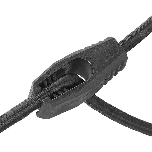 Festesnor elastisk 50 cm justerbar - sett med 4 stk