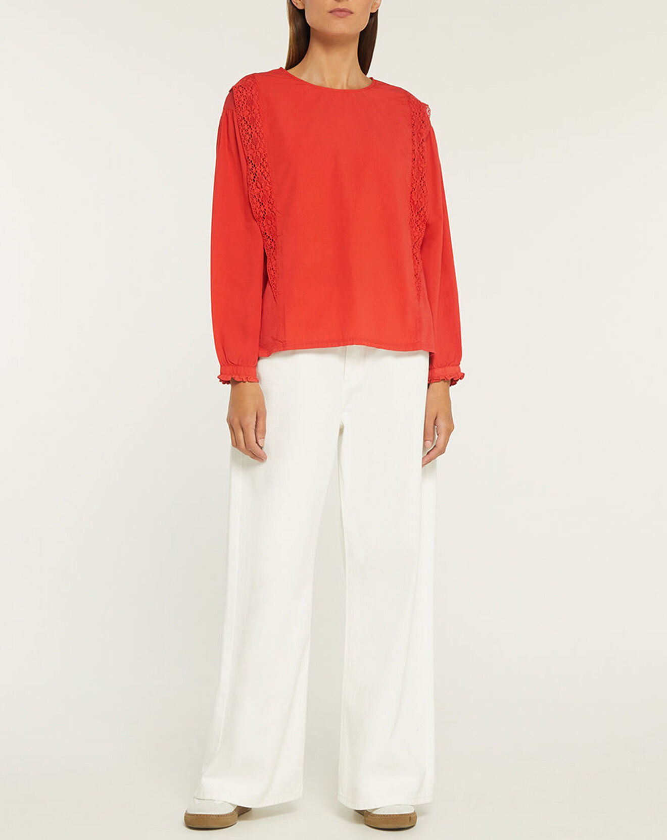 Yerse Blouse Stella rouge
