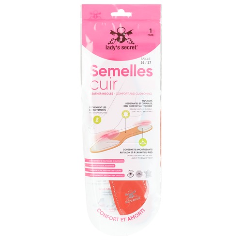 Lady's Secret - SEMELLES CUIR - ROUGE